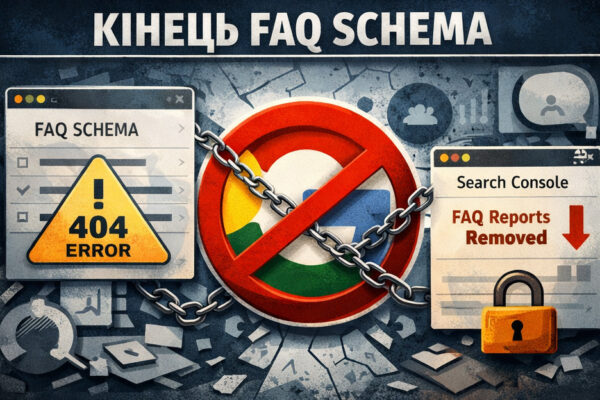 Google FAQ Schema 2026 видалено